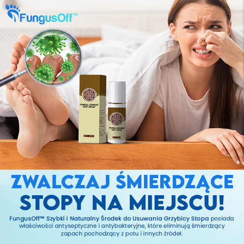 FungusOff™ Szybki i Naturalny Środek do Usuwania  Grzybicy Stopa